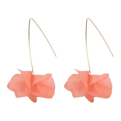 Fashion Creative Flower Pendant Earrings for Women