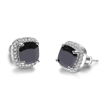 High Quality Zircon Stud Earrings for Women Copper