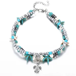 Vintage Shell Starfish Multilayer Bracelets Unisex Alloy