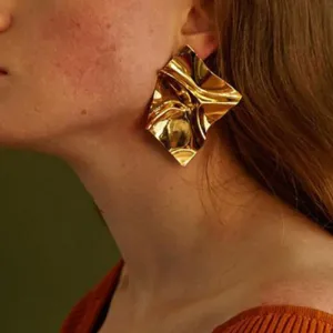 Creative Geometric Alloy Women's Earrings