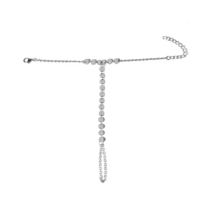 Women's Simple Sequins Decor Alloy Geometric Finger Bracelets