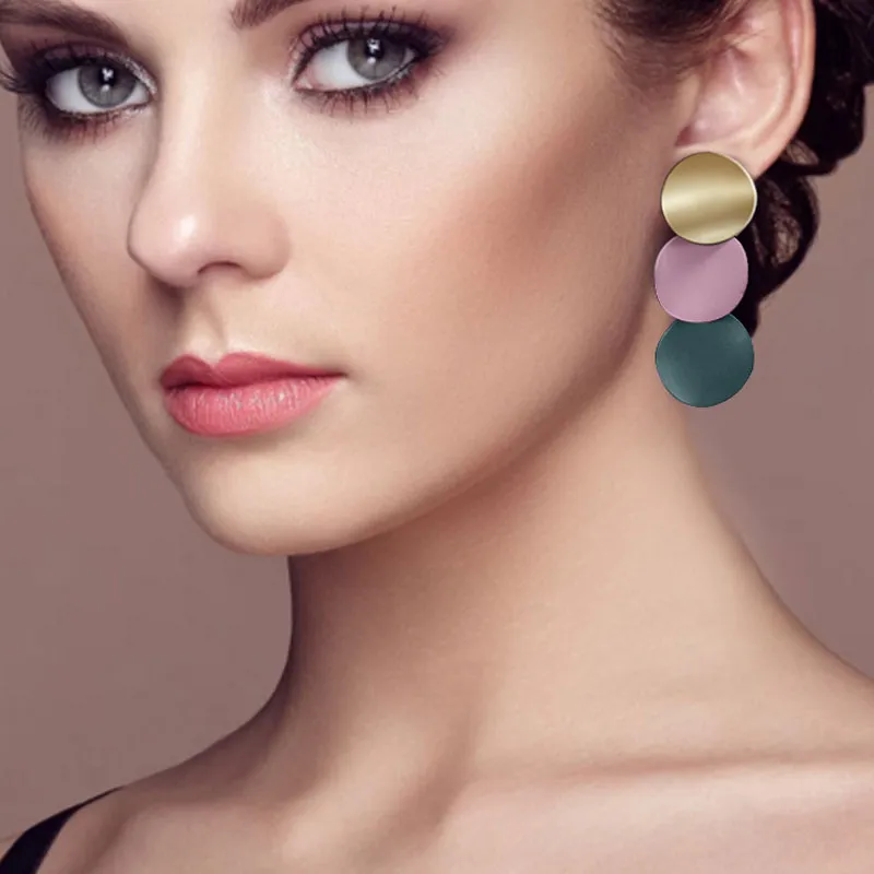 Fashion Geometric Design Dangle Earrings for Women