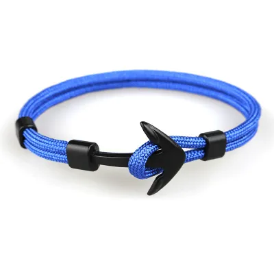 Aircraft Polyester Rope Bracelets for Men Geometric Unisex