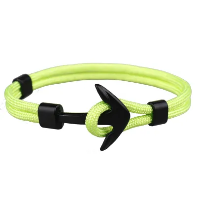 Aircraft Polyester Rope Bracelets for Men Geometric Unisex
