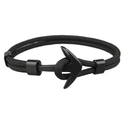 Aircraft Polyester Rope Bracelets for Men Geometric Unisex