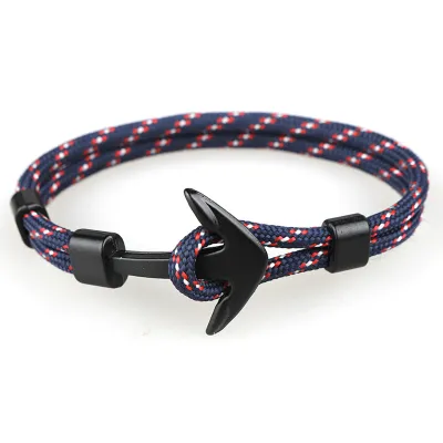 Aircraft Polyester Rope Bracelets for Men Geometric Unisex