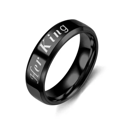 Fashion Classic Stainless Steel Couple Ring