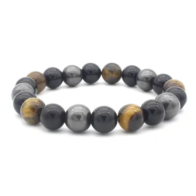 Geometric Stone Chain Men Bracelet
