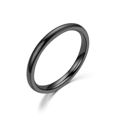 Fashion Minimalist Multicolor Star Couple Metal Ring