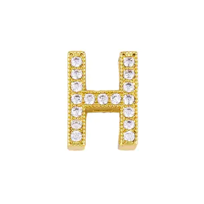 Fashion Alphabet Letter Shape Zircon Pendant Necklace
