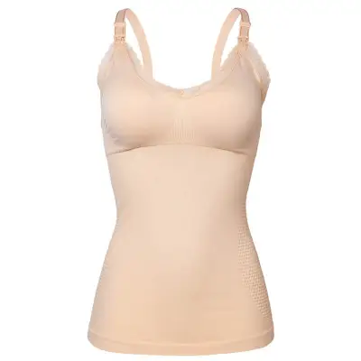 M-XL Maternity Basic Solid Color Lace V Neck Front Button Underwear