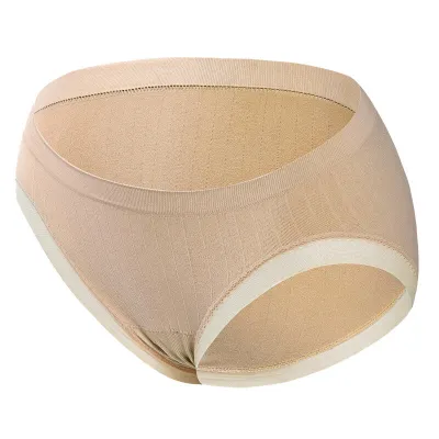 Maternity Basic Lace Color Blocking Breathable Panties