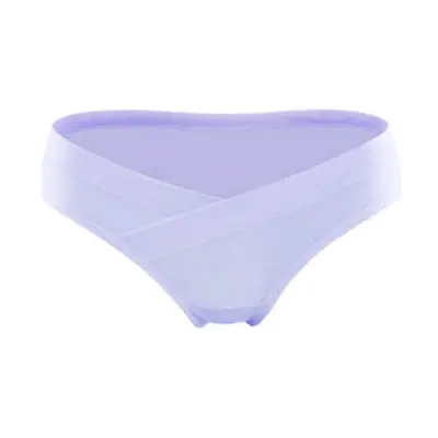 M-4XL Maternity Basic Solid Color Breathable Cotton Panties