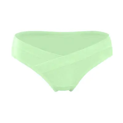 M-4XL Maternity Basic Solid Color Breathable Cotton Panties