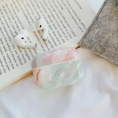 Fresh Style Marbling Pattern Design AirPods Pro Protector Case