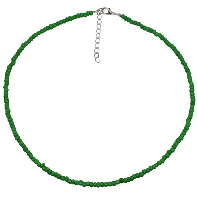 Handmade Beaded Women Alloy Choker Necklace