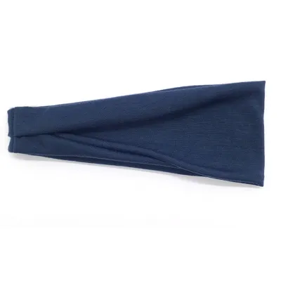 Men Women Unisex Fitness Sports Solid Color Fabric Headband