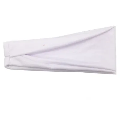 Men Women Unisex Fitness Sports Solid Color Fabric Headband