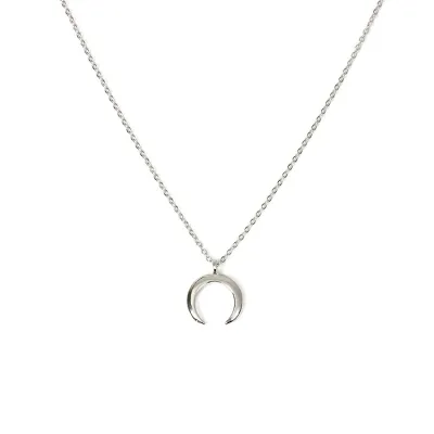 Ox-horn Curved Women Choker Necklace