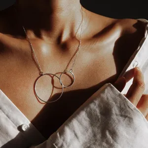 Trendy New Circle Design Women Choker Necklace