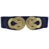 Oval Buckle-Navy