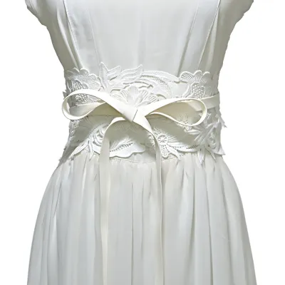 Women Elegant Lace-Up Wide Girdle Belt