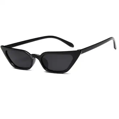 Trendy Small Frame Transparent Cat-eye Fashion Sunglasses