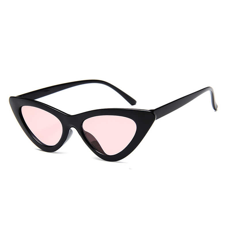 Katys様 Wholesale Triangle Cat-eye Design Transparent Frame Sunglasses