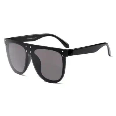 Modern Men Women Large Frame Square Sunglasses