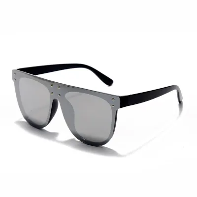 Modern Men Women Large Frame Square Sunglasses