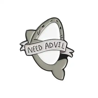 Creative Design Cute Shark Shape Alloy Brooch
