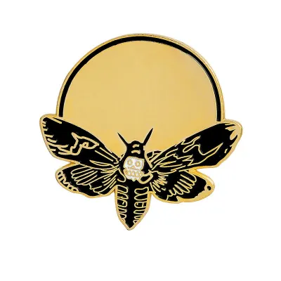 Retro Punk Creative Rose Skull Design Brooch