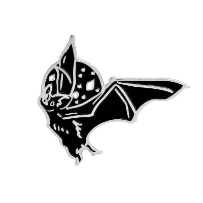 Retro Punk Creative Rose Skull Design Brooch