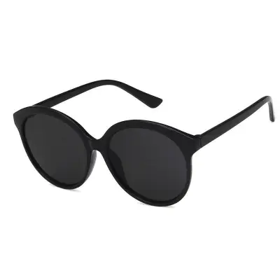 Men Women Fashion Retro Clear Lens Sunglasses PC Frame Resin Lens