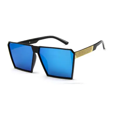 Men Women Retro Square Frame Sunglasses