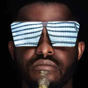 Men Women Retro Square Frame Sunglasses