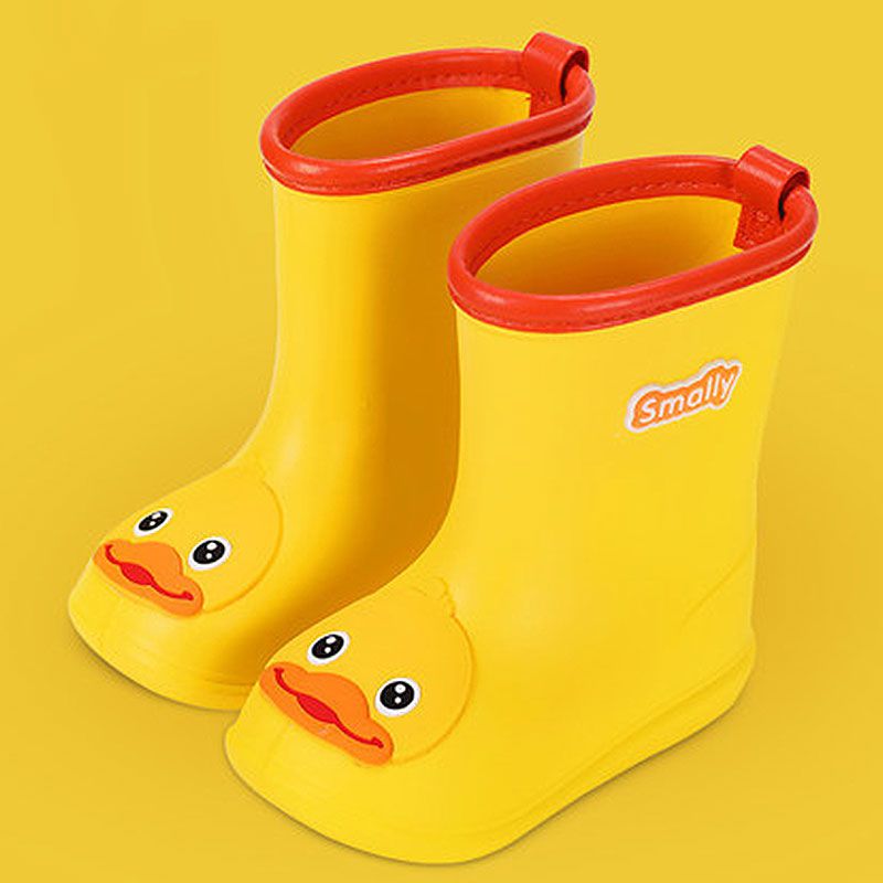 Yellow duck hot sale rain boots