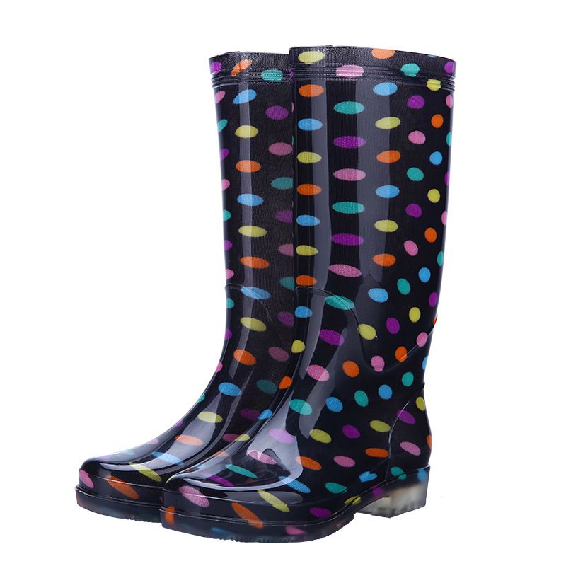 DOTs Rain Boots-Indigo◆Safarispot◆韓国人気 Chooka Rob Dots Rain Boot - Free Shipping | DSW