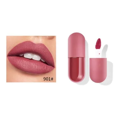 Pudaier Mini Capsule Tube Velvet Non-stick Cup Lip Gloss Universal Retouch 4.5ml