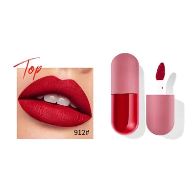 Pudaier Mini Capsule Tube Velvet Non-stick Cup Lip Gloss Universal Retouch 4.5ml