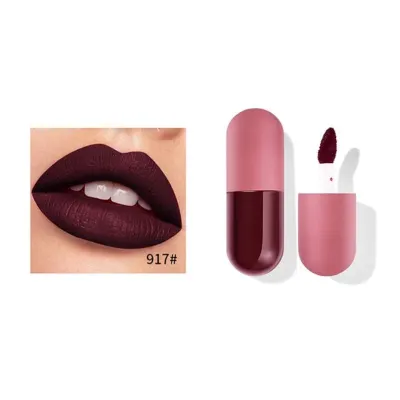 Pudaier Mini Capsule Tube Velvet Non-stick Cup Lip Gloss Universal Retouch 4.5ml