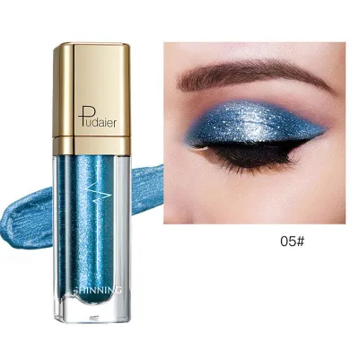 Pudaier Shiny Pearlescent Glitter Liquid Eyeshadow Universal 8+ Colors Long Lasting