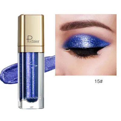 Pudaier Shiny Pearlescent Glitter Liquid Eyeshadow Universal 8+ Colors Long Lasting