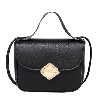 Lovely Mini Candy-colored Small Square PU Crossbody Bag