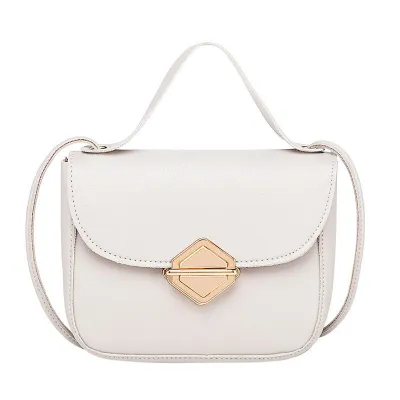 Lovely Mini Candy-colored Small Square PU Crossbody Bag