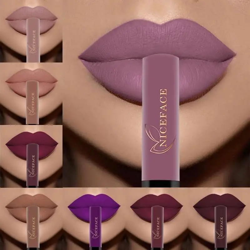 Niceface Long Lasting Velvet Matte Lip Gloss Universal
