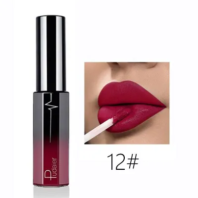 Pudaier Semi Matte Moisturizing Long Lasting Non-Stick Cup Liquid Lip Gloss Universal Skin Various Vitamins