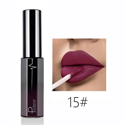Pudaier Semi Matte Moisturizing Long Lasting Non-Stick Cup Liquid Lip Gloss Universal Skin Various Vitamins