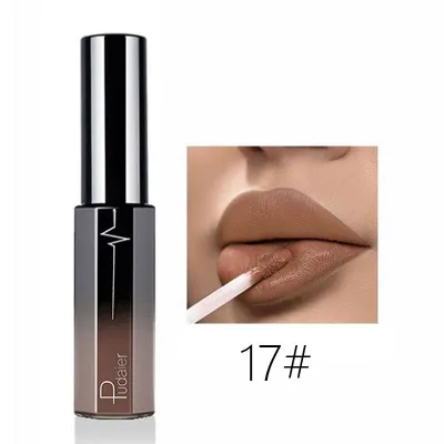 Pudaier Semi Matte Moisturizing Long Lasting Non-Stick Cup Liquid Lip Gloss Universal Skin Various Vitamins