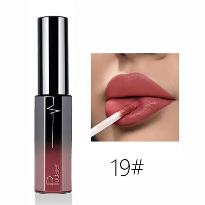 Pudaier Semi Matte Moisturizing Long Lasting Non-Stick Cup Liquid Lip Gloss Universal Skin Various Vitamins